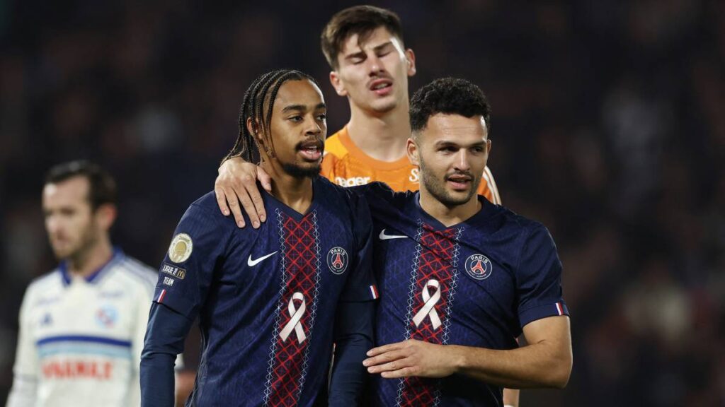 PSG igualó 3-3 con Estrasburgo