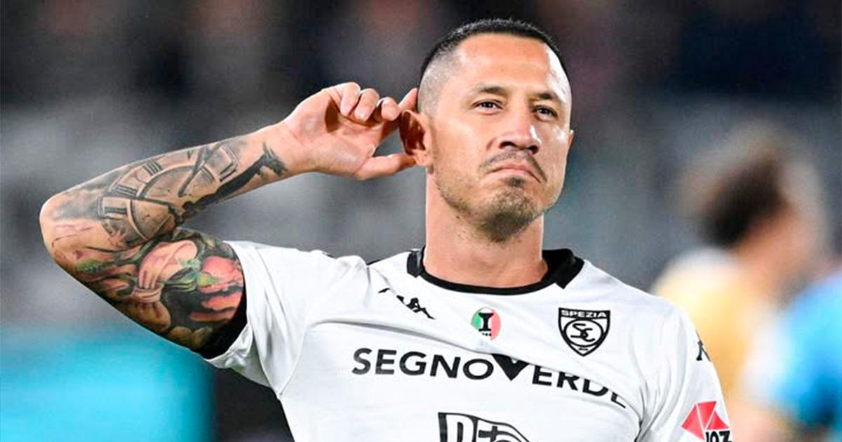 Lapadula anotó en empate de Spezia