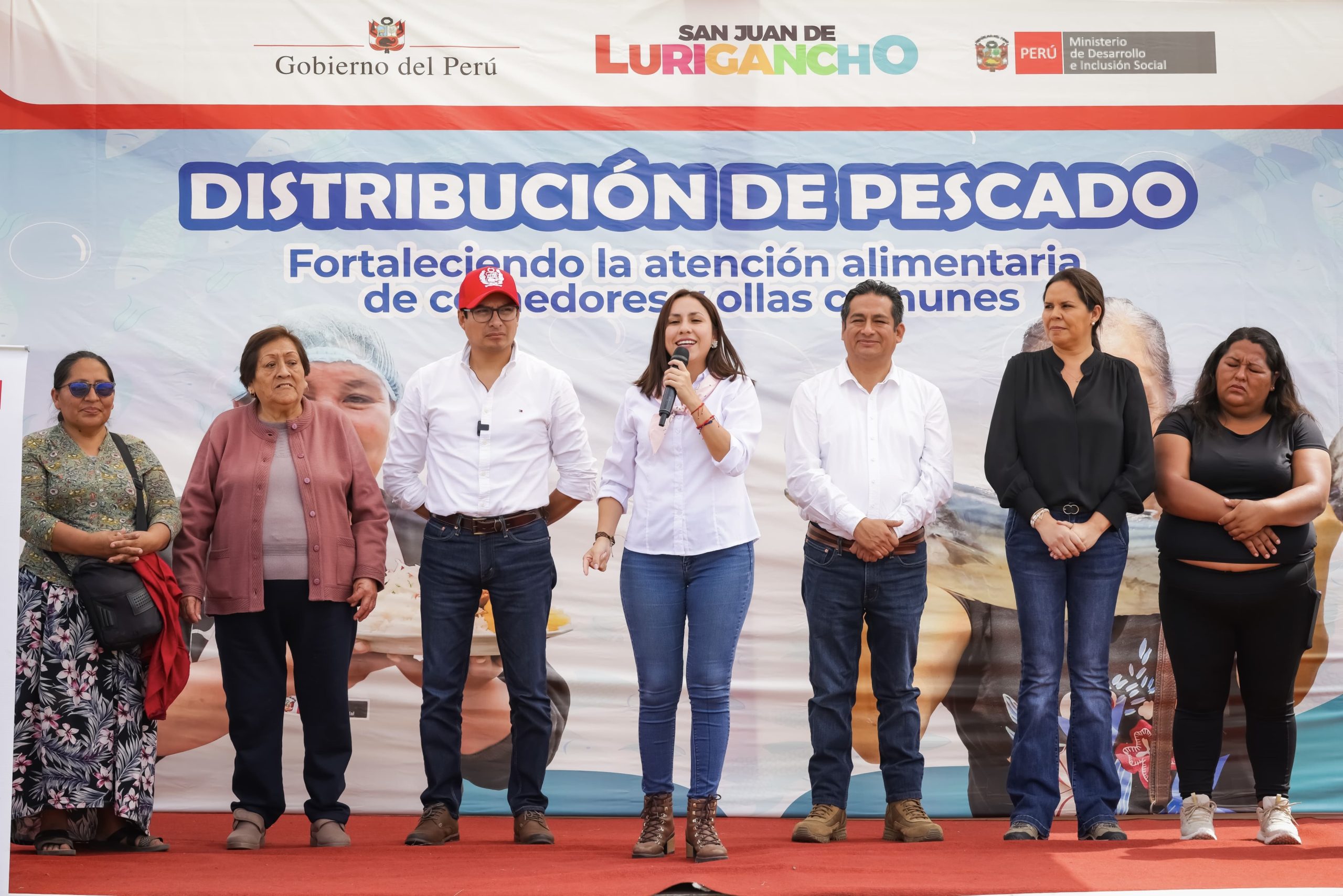 Ministra Lesly Shica: “En menos de dos semanas de asumir el cargo logramos transferir 20 millones adicionales para comedores y ollas comunes, y seguiremos mejorando”