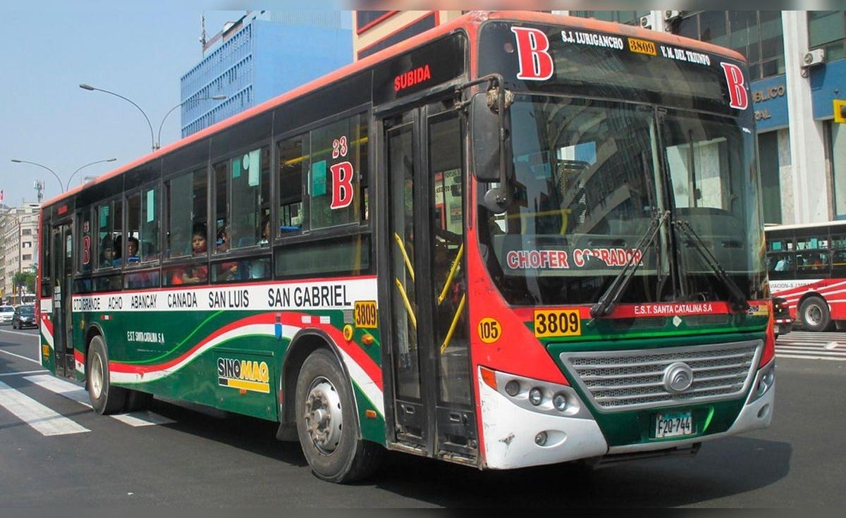 Buses de Santa Catalina circulan con PNP a bordo