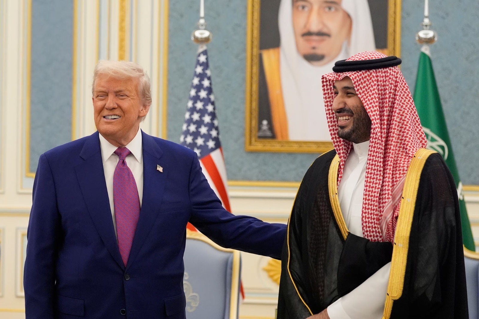 Trump recibió al príncipe heredero de Arabia Saudita
