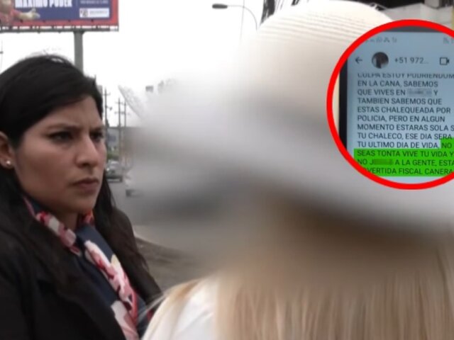 Amenazas de muerte a fiscal de Lima Norte: mensajes desde penal de Lurigancho activan alerta de seguridad