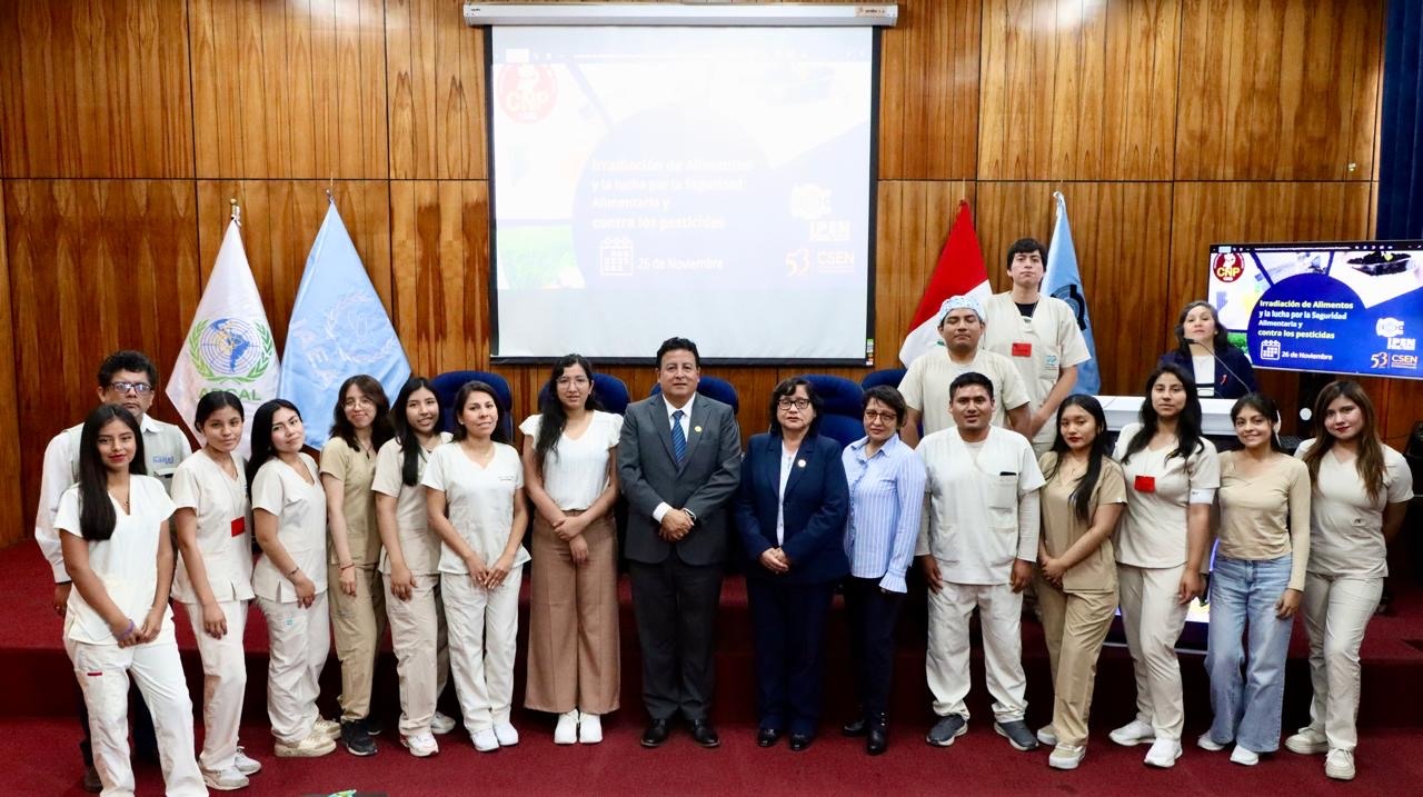 Día Mundial de la Emergía Nuclear: El IPEN se mantiene a la vanguardia de la promoción y desarrollo de innovaciones en la lucha contra el cáncer y en la preservación de los alimentos.