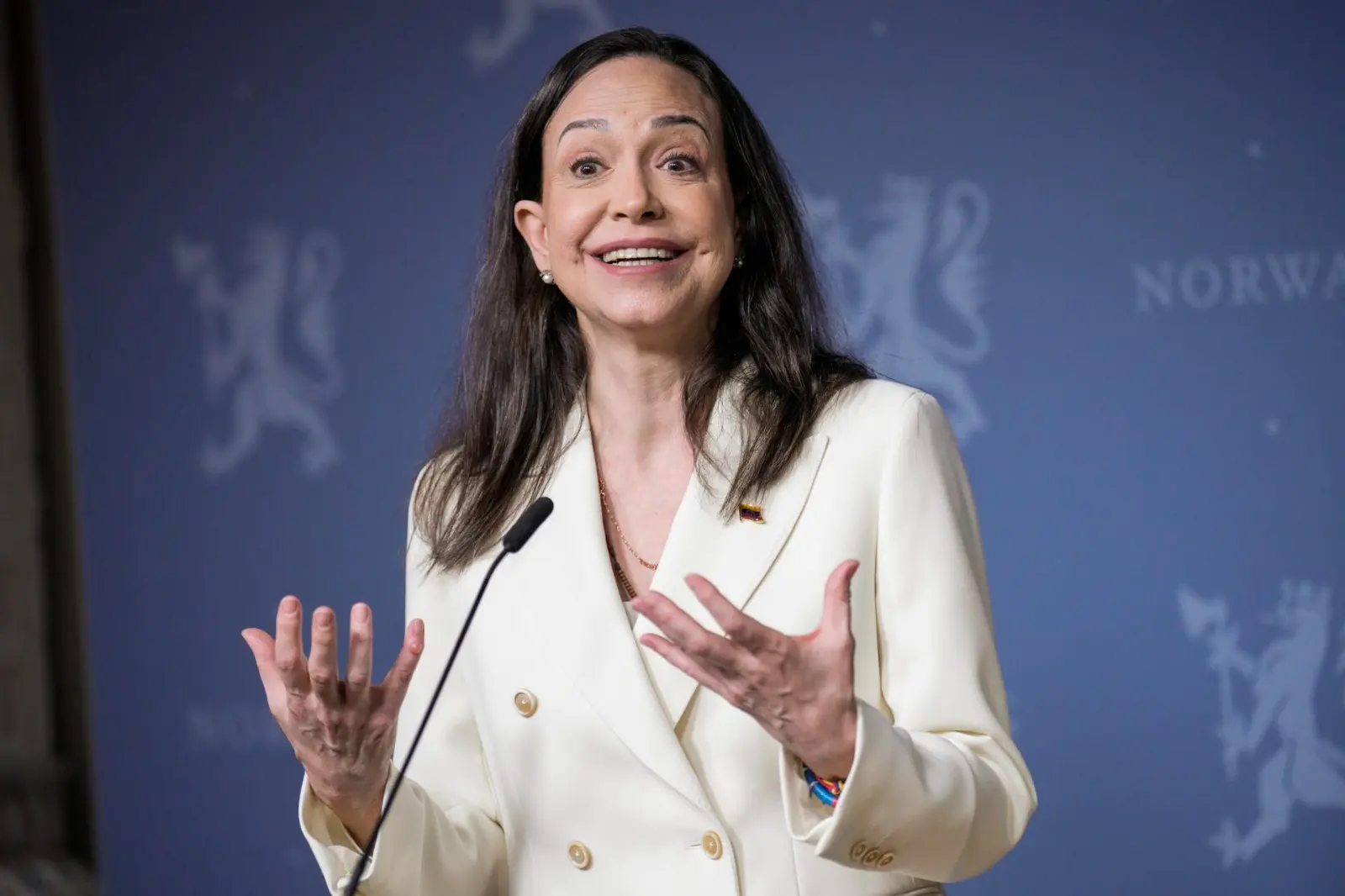 Corina Machado agradeció a países latinoamericanos