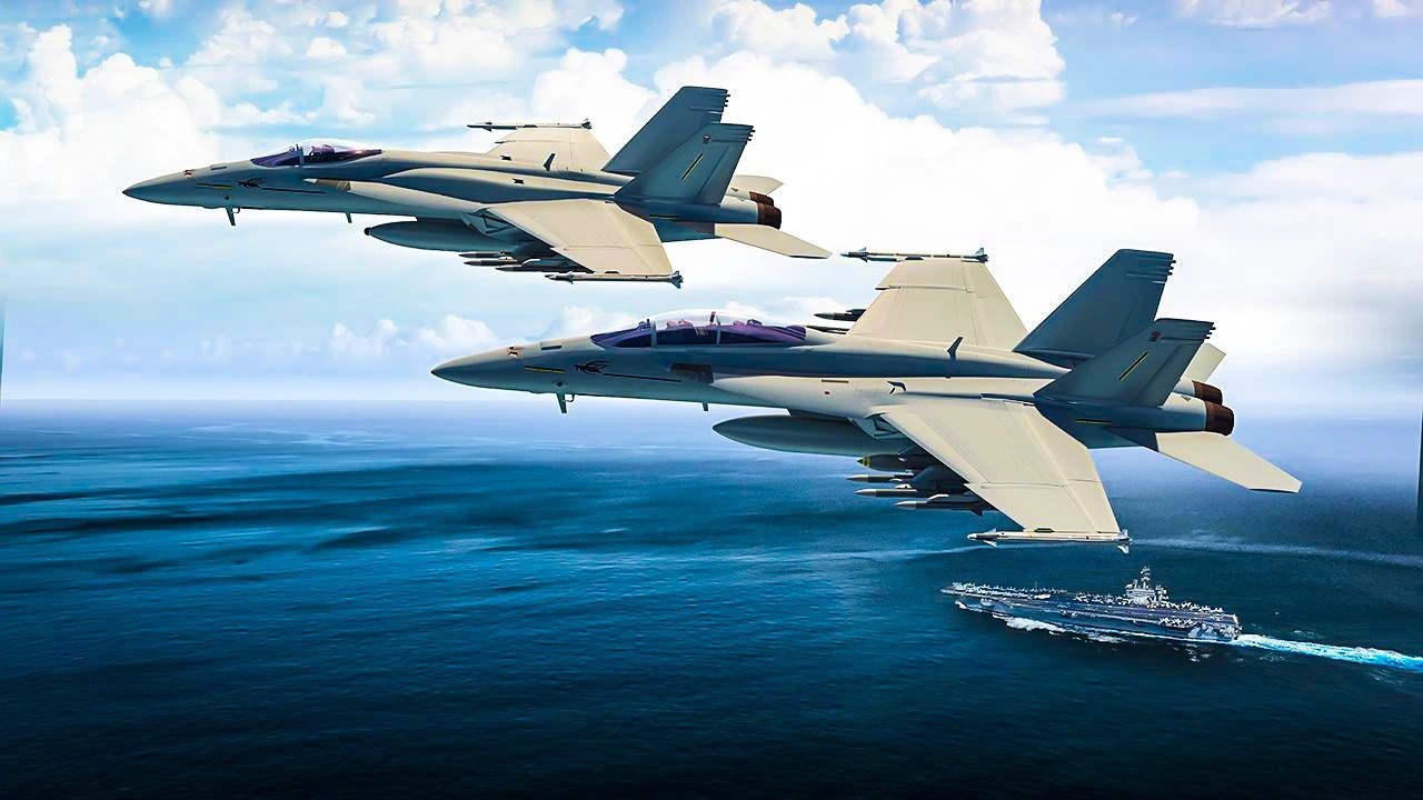 Dos cazas de EEUU volaron cerca de Venezuela