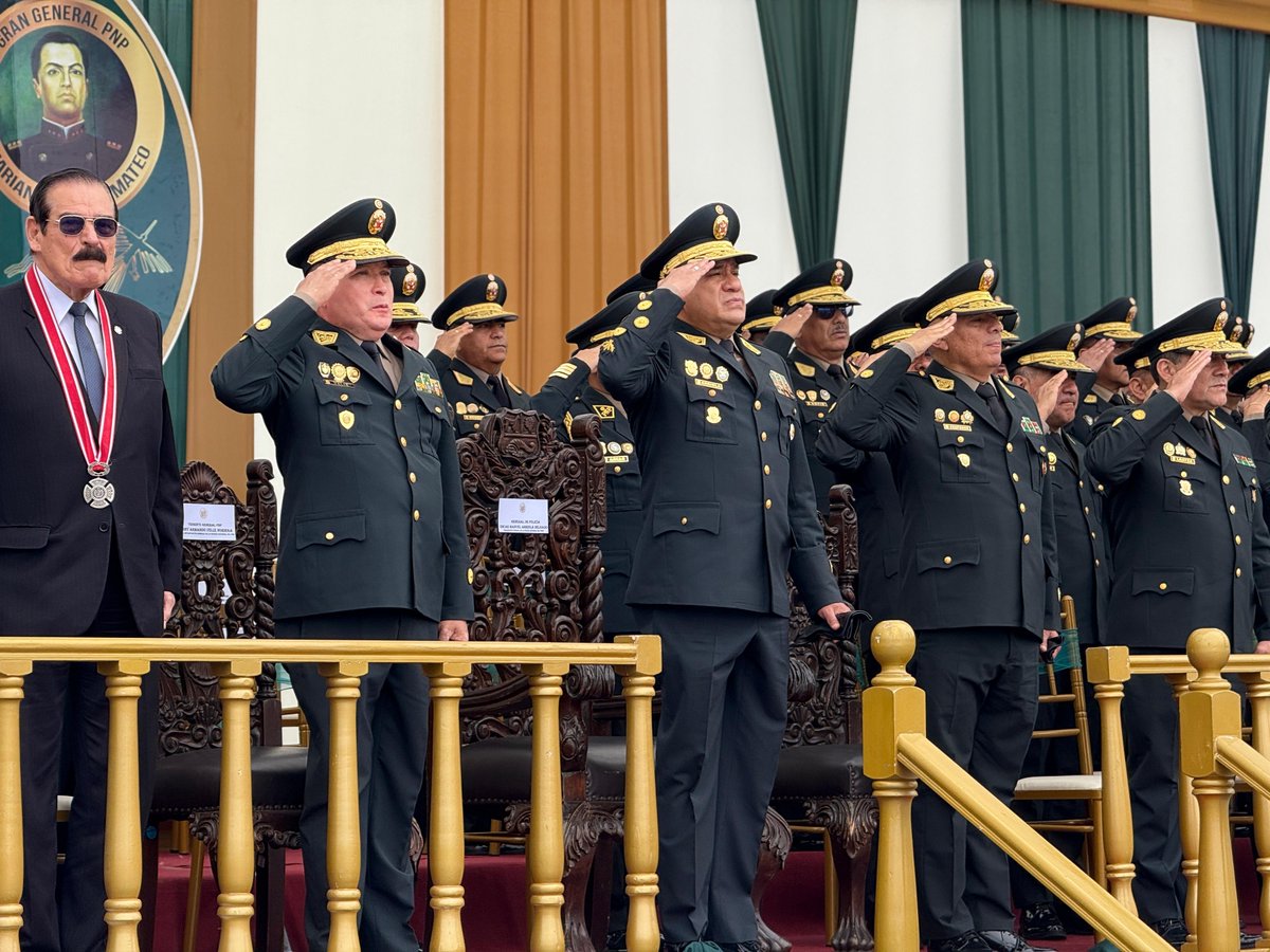 PNP oficializa asignación de cargos para generales de armas y servicios