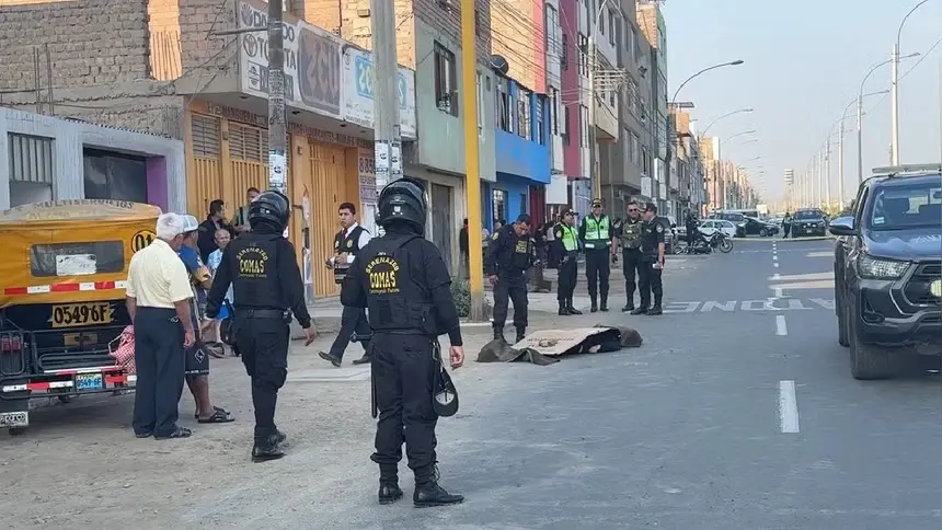 Motociclista extranjero muere acribillado