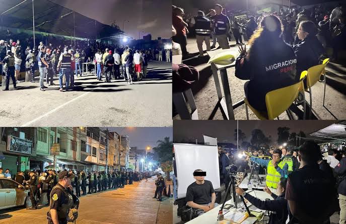 PNP interviene a más de 1,500 extranjeros