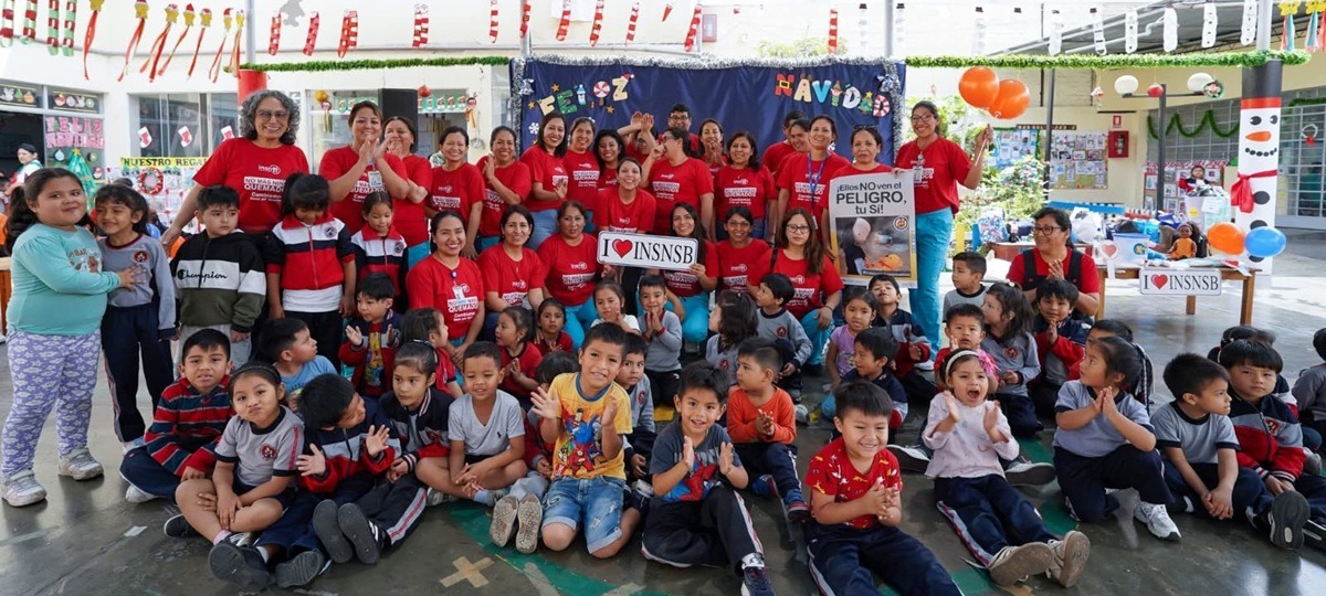 Niños de 3 a 5 años aprendieron jugando sobre cómo prevenir quemaduras