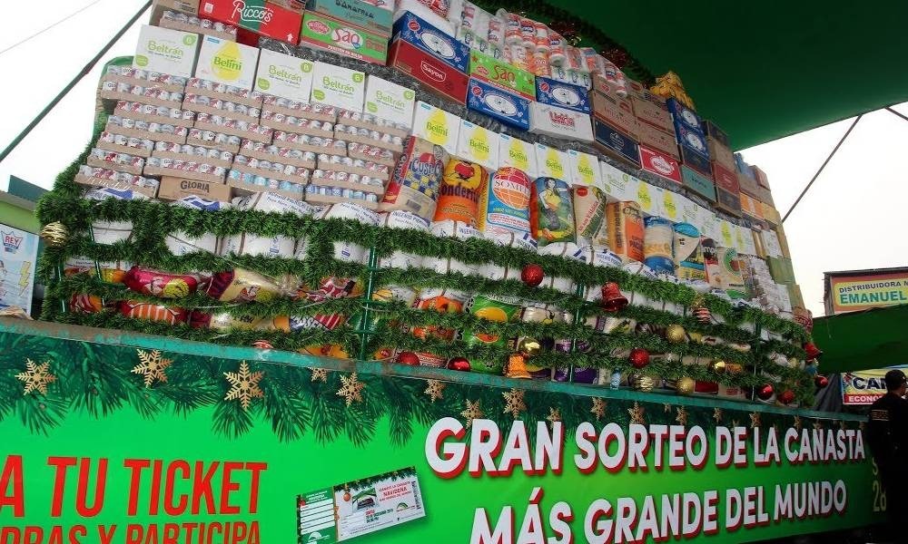 Mercado de Productores de Santa Anita sorteará la canasta navideña más grande del mundo este 27 de diciembre