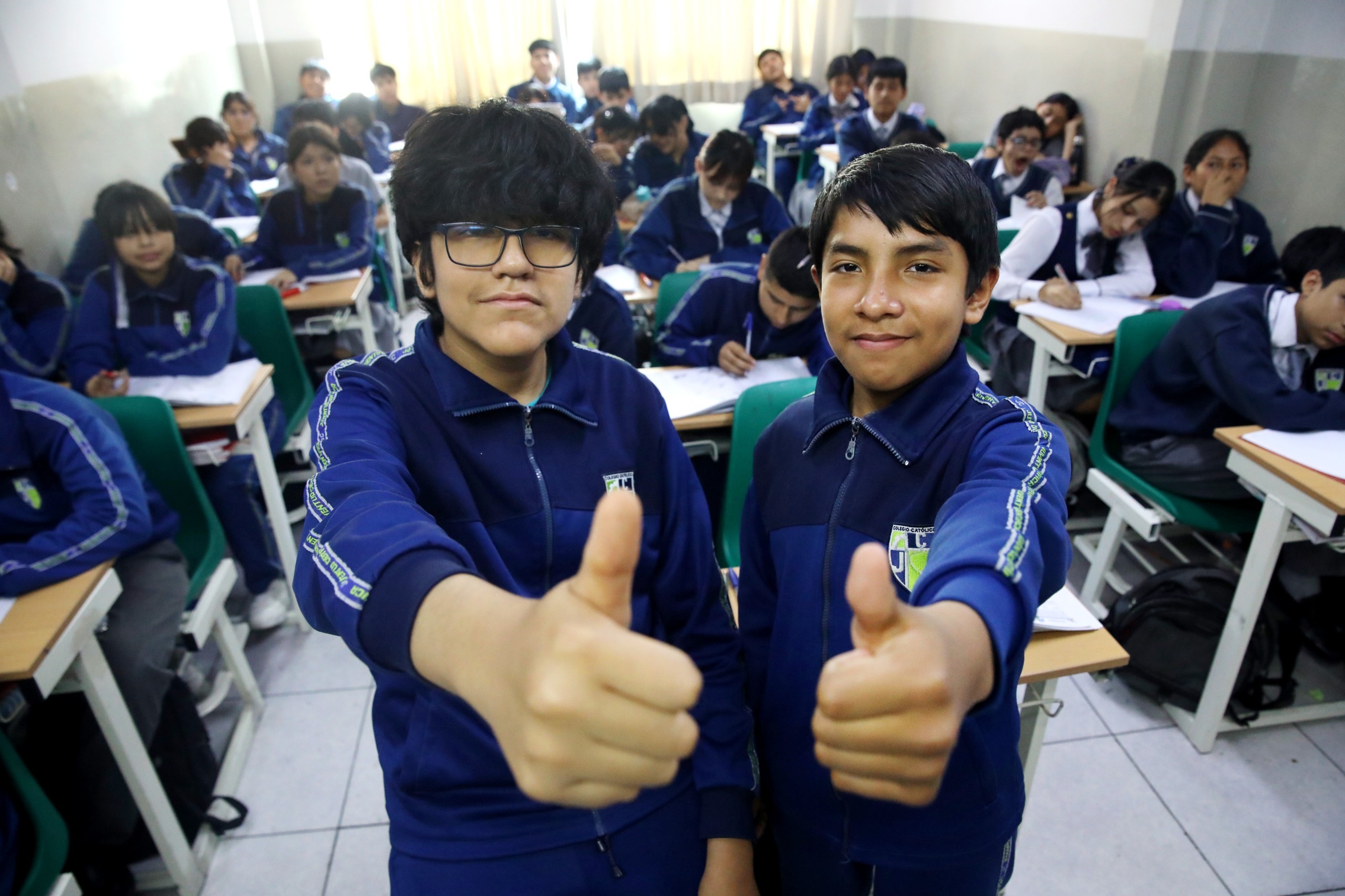 Diego Morales y Guillermo Romero ocuparon los primeros puestos en el cómputo general del examen a la universidad Agraria de La Molina