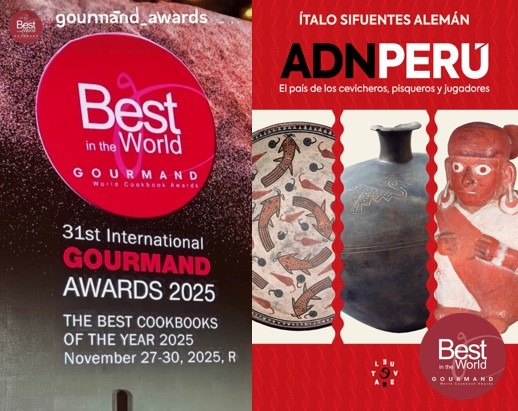 Distinguen libro “ADN” de  Italo Sifuentes en cita  mundial de Arabia Saudita