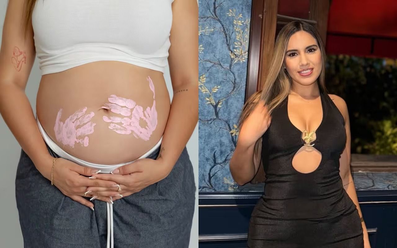 Darinka  está otra vez embarazada