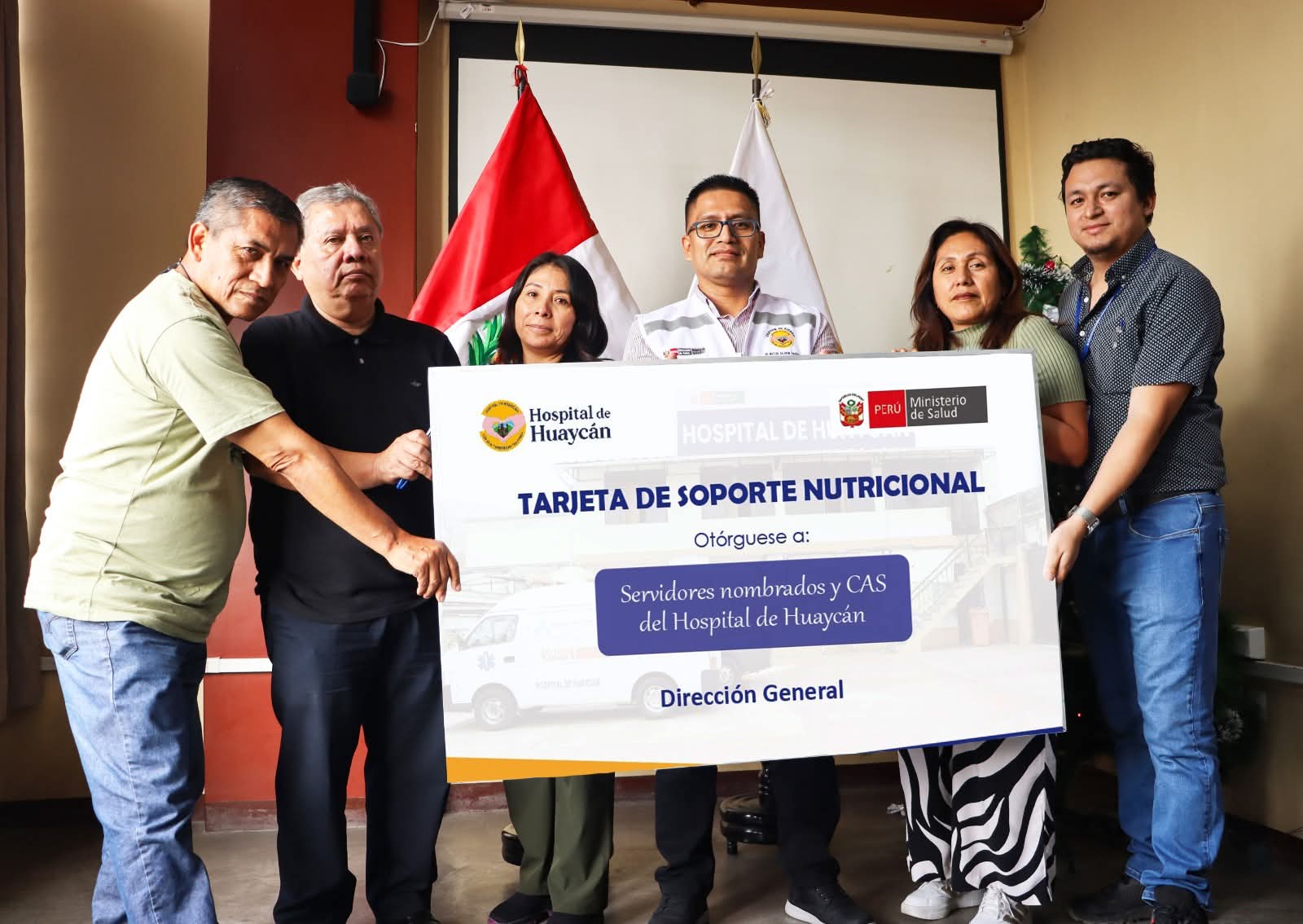 DIRECTOR DE HOSPITAL DE HUAYCÁN CONSIGUE BENEFICIO HISTÓRICO EN TIEMPO RECORD