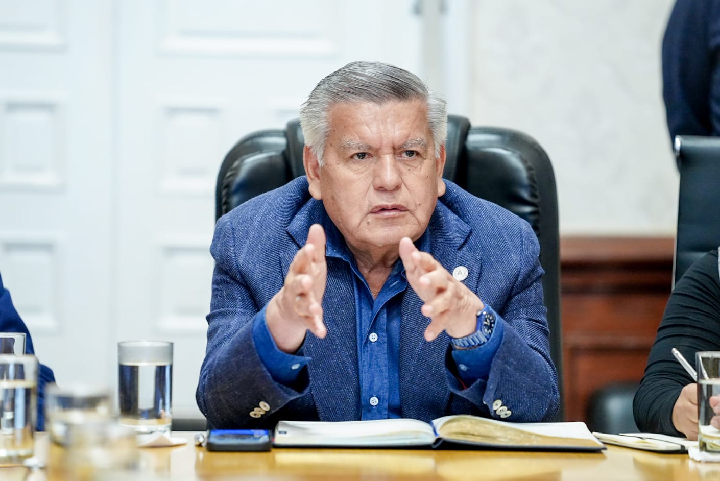 César Acuña coordina con candidatos al Senado de APP de cara a las Elecciones Generales 2026