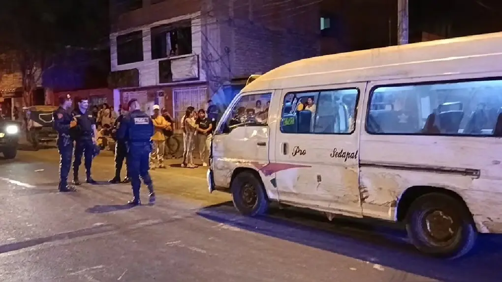 Sicario asesina a chofer en Comas y es abatido por policía de civil