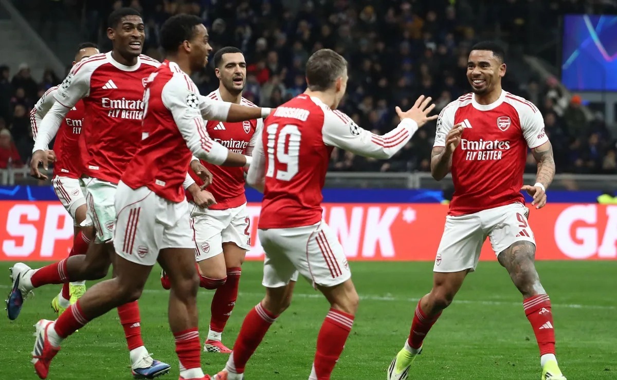 Arsenal venció a Inter Milan