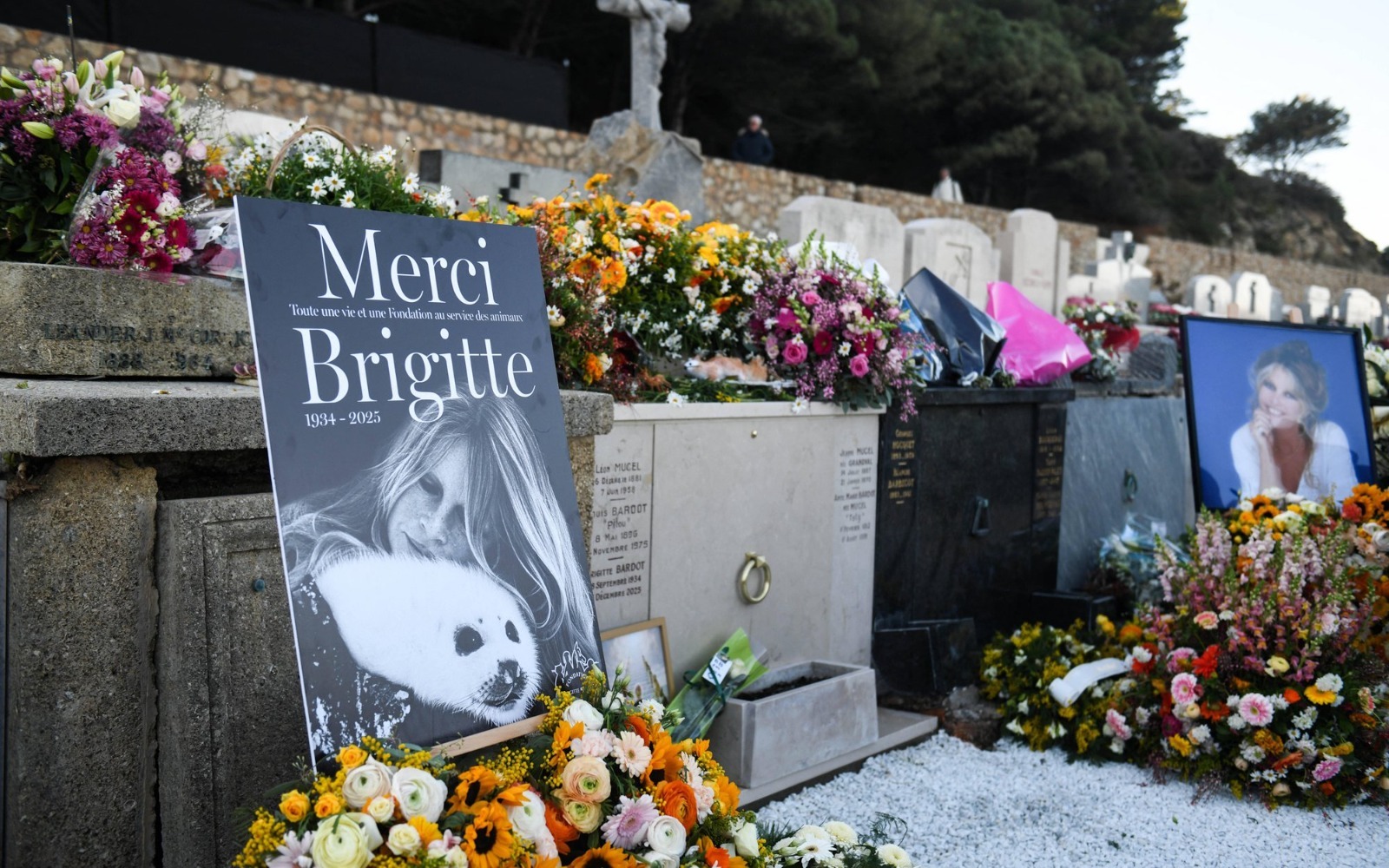 Brigitte Bardot fue enterrada en Saint-Tropez