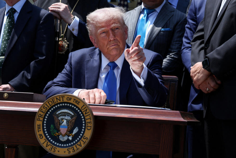 Trump insta a manifestantes en Irán a “seguir protestando”: “La ayuda está en camino”