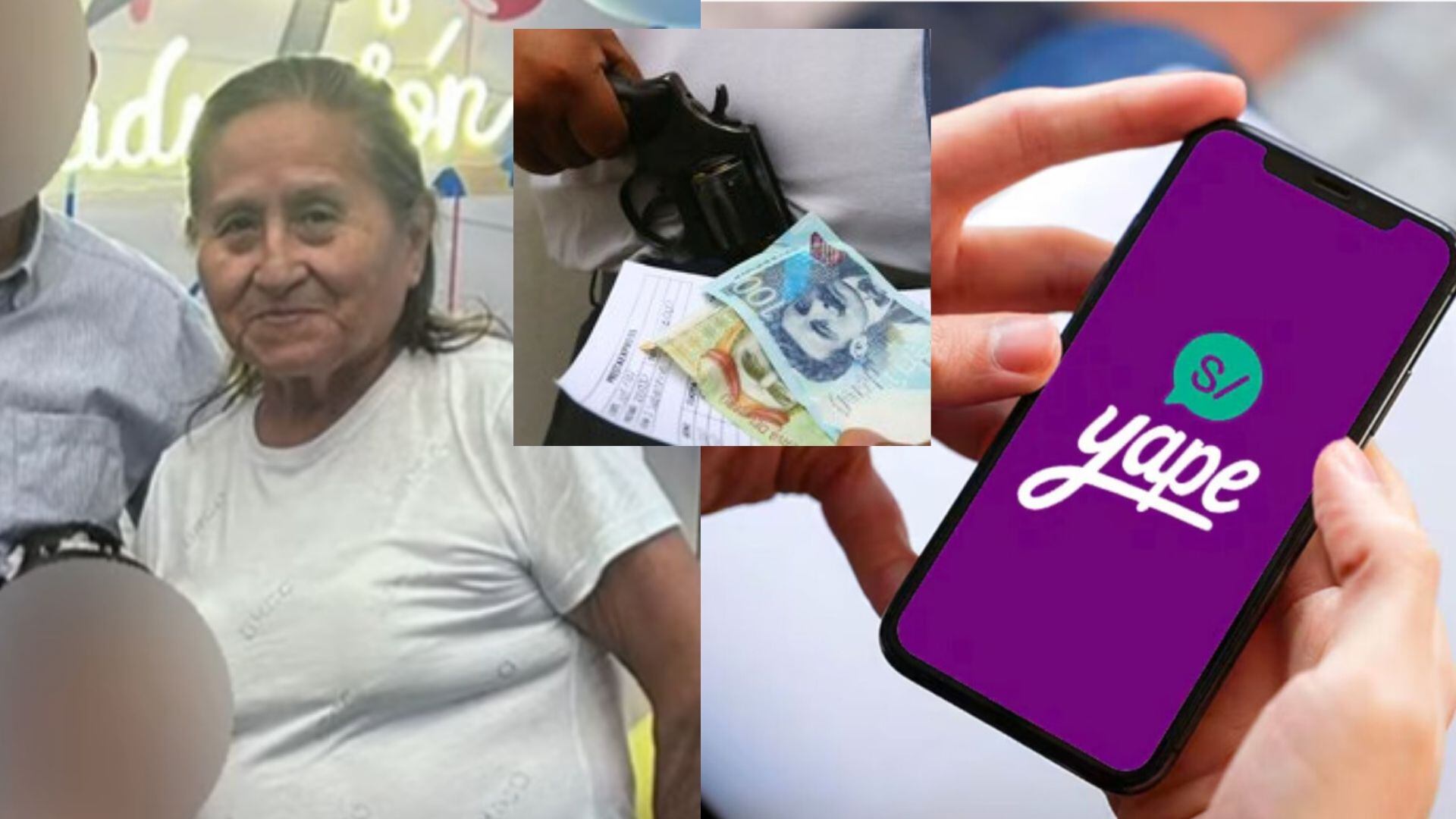 Mujer de 80 años recibe prisión preventiva por cuenta de Yape vinculada a extorsiones, según Fiscalía