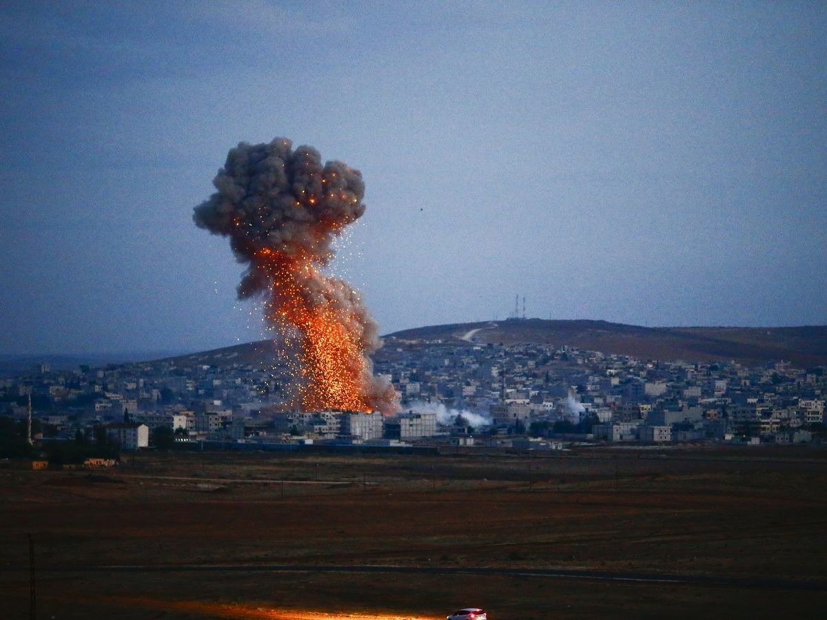 Estados Unidos lanzó un nuevo bombardeo contra ISIS en Siria