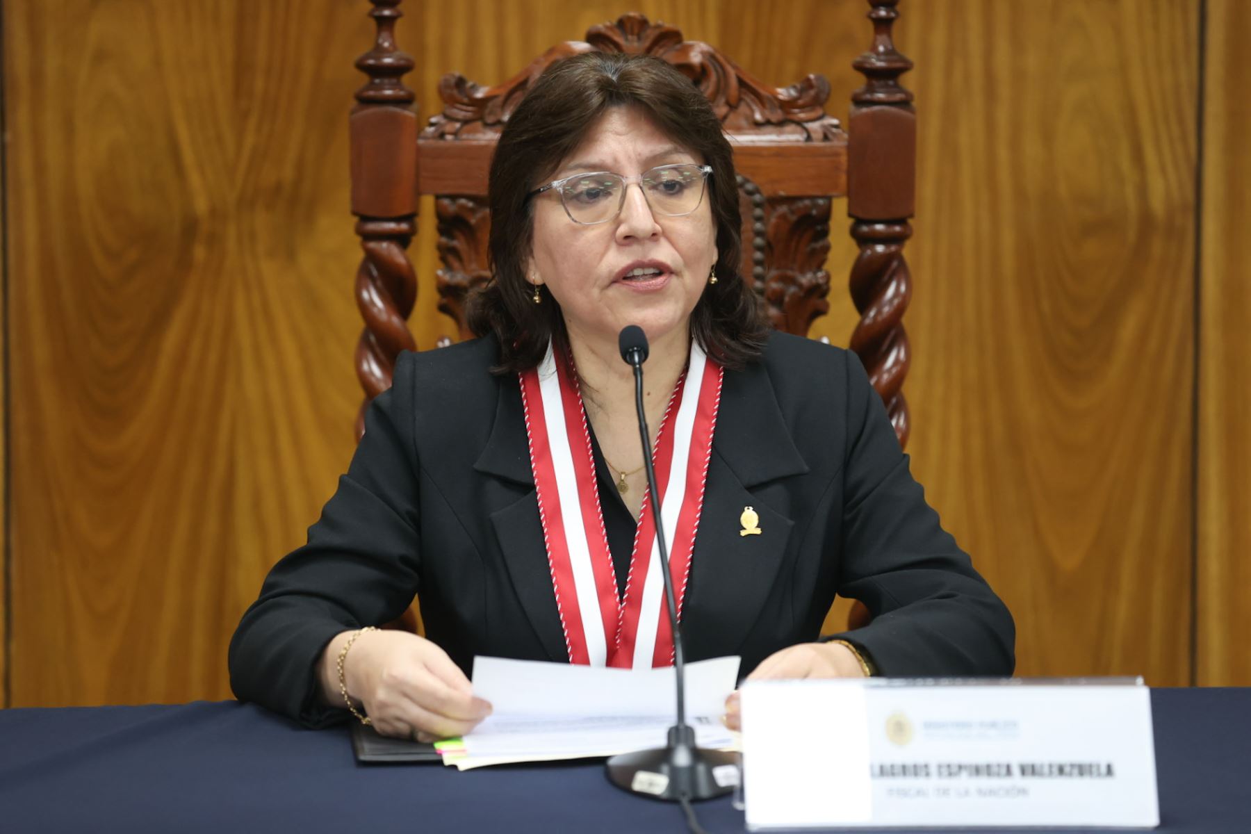 Destituyen a Delia Espinoza del Ministerio Público