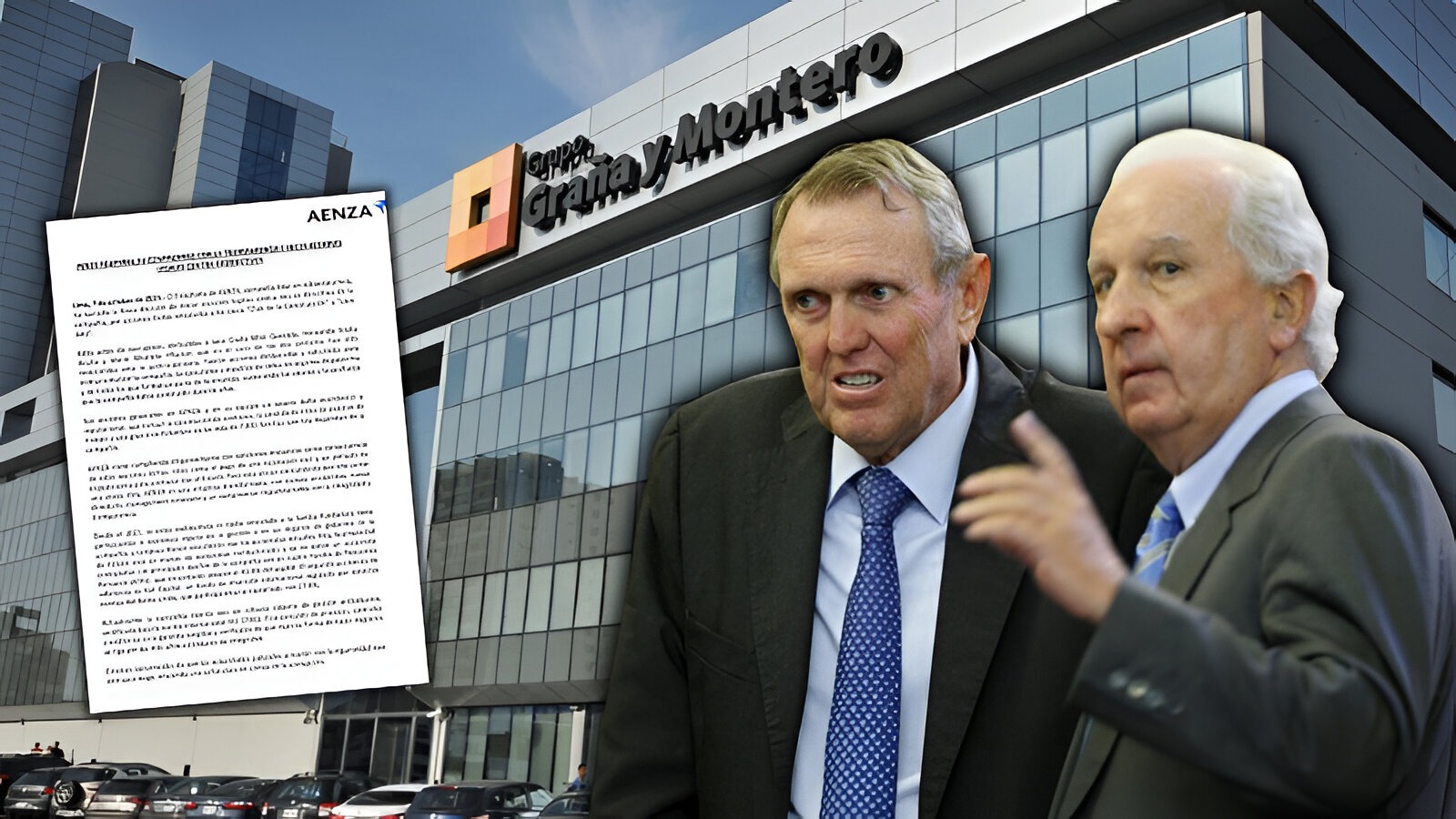 AENZA demanda a sus exdirectivos Hernando y Pepe Graña y Mario Alvarado