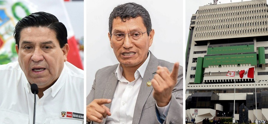 Tiburcio pone a gente de cuestionado Harvey Colchado en la Dirincri