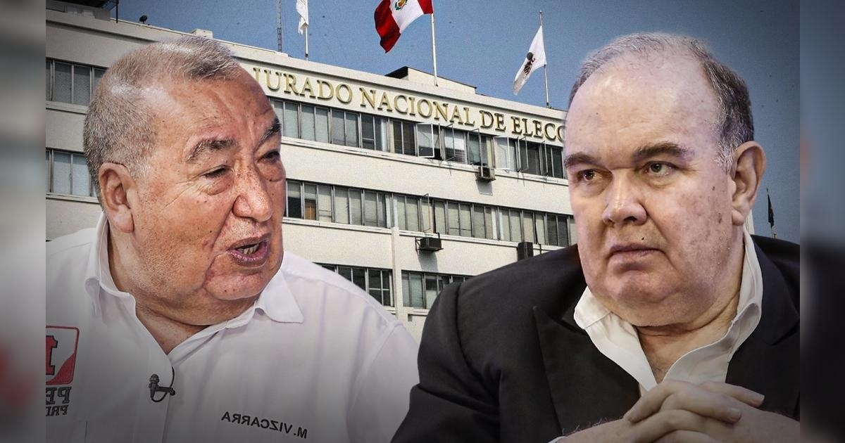 JNE decidirá suerte de López Aliaga y Mario Vizcarra