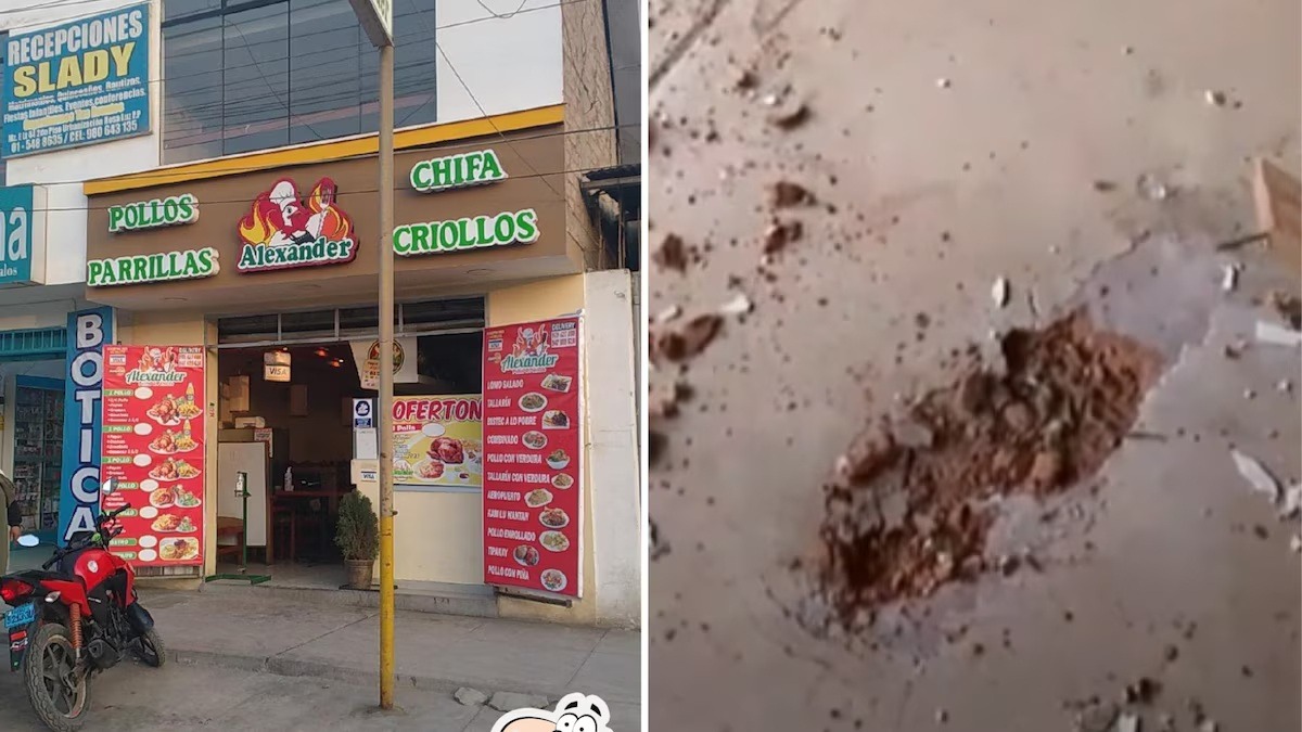 Lanzan explosivo contra pollería