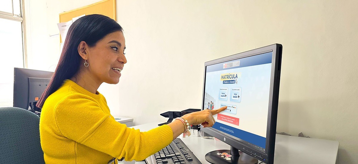 Minedu reafirma que matrícula escolar en Lima Metropolitana será 100 % digital desde el 19 de enero
