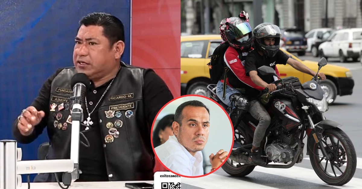 Motociclistas rechazan decreto que les prohíbe llevar acompañantes