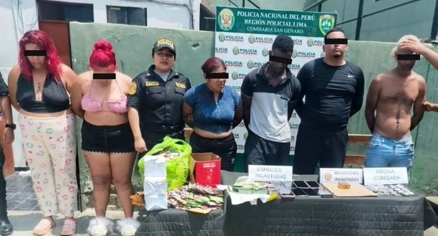 Policía captura a banda de gota a gota en Lima Sur