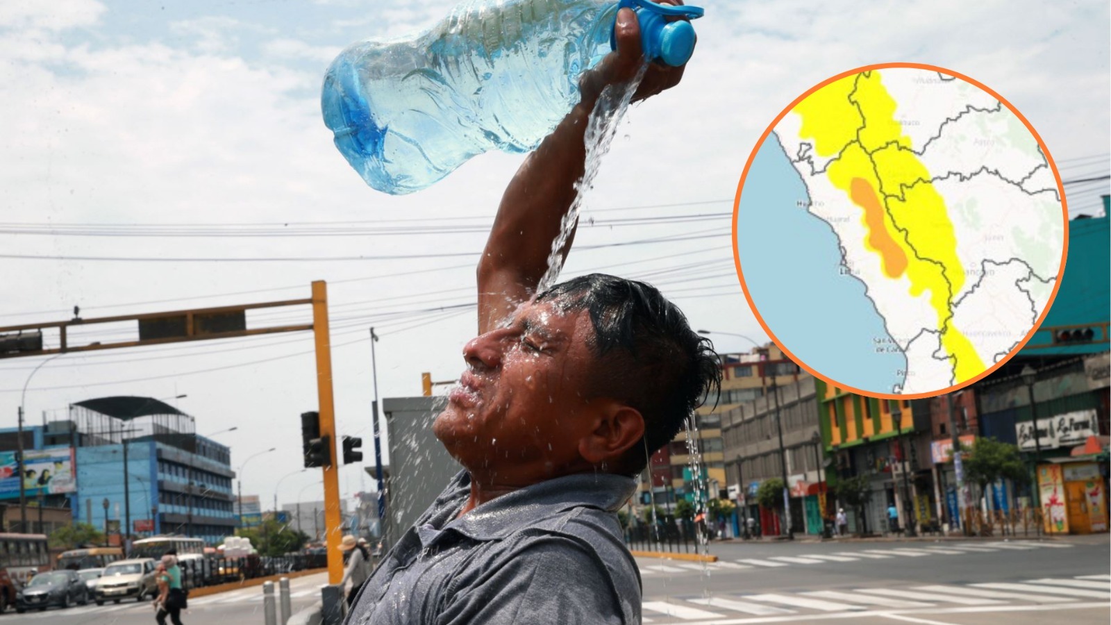 Senamhi emite alerta naranja por calor intenso