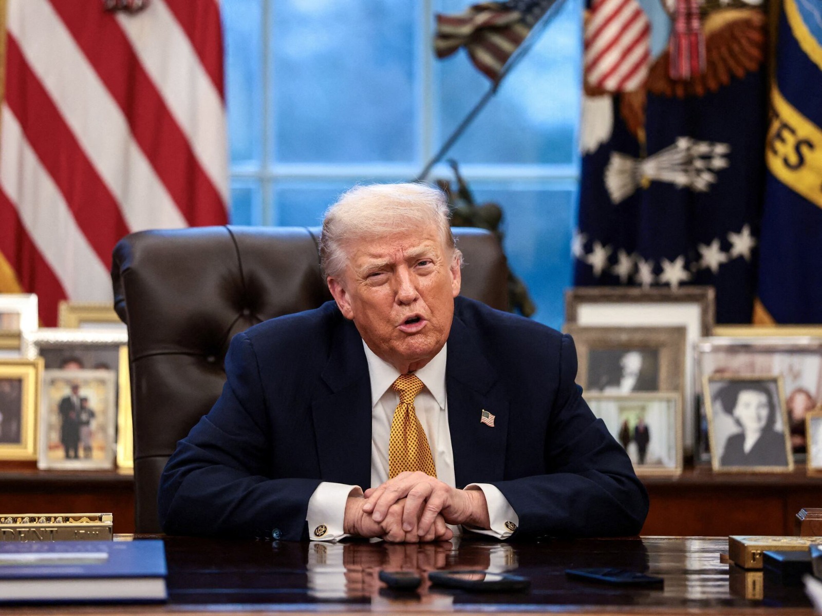 Trump anuncia aranceles a países que se opongan a plan sobre Groenlandia