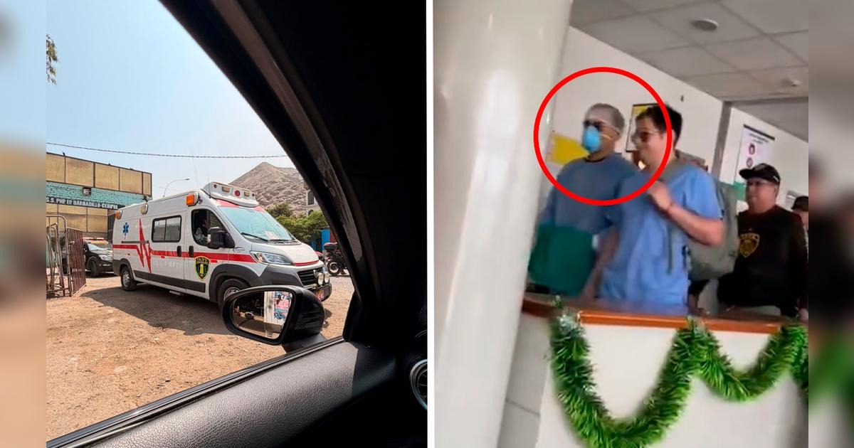 Vizcarra fue llevado a un hospital en Ate