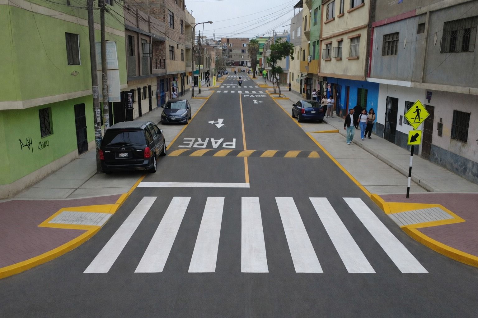 Luego de más de 55 años los vecinos de Puerto Barrios ya disfrutan de sus nuevas pistas y veredas