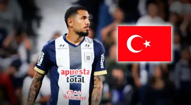 Sergio Peña deja Alianza Lima y jugará en la segunda división de Turquía tras resolver su contrato