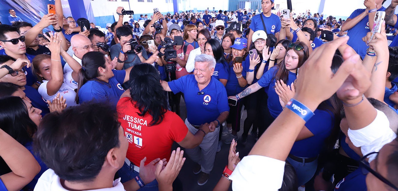 Elecciones 2026: César Acuña: «Seré el presidente de los jóvenes del Perú»