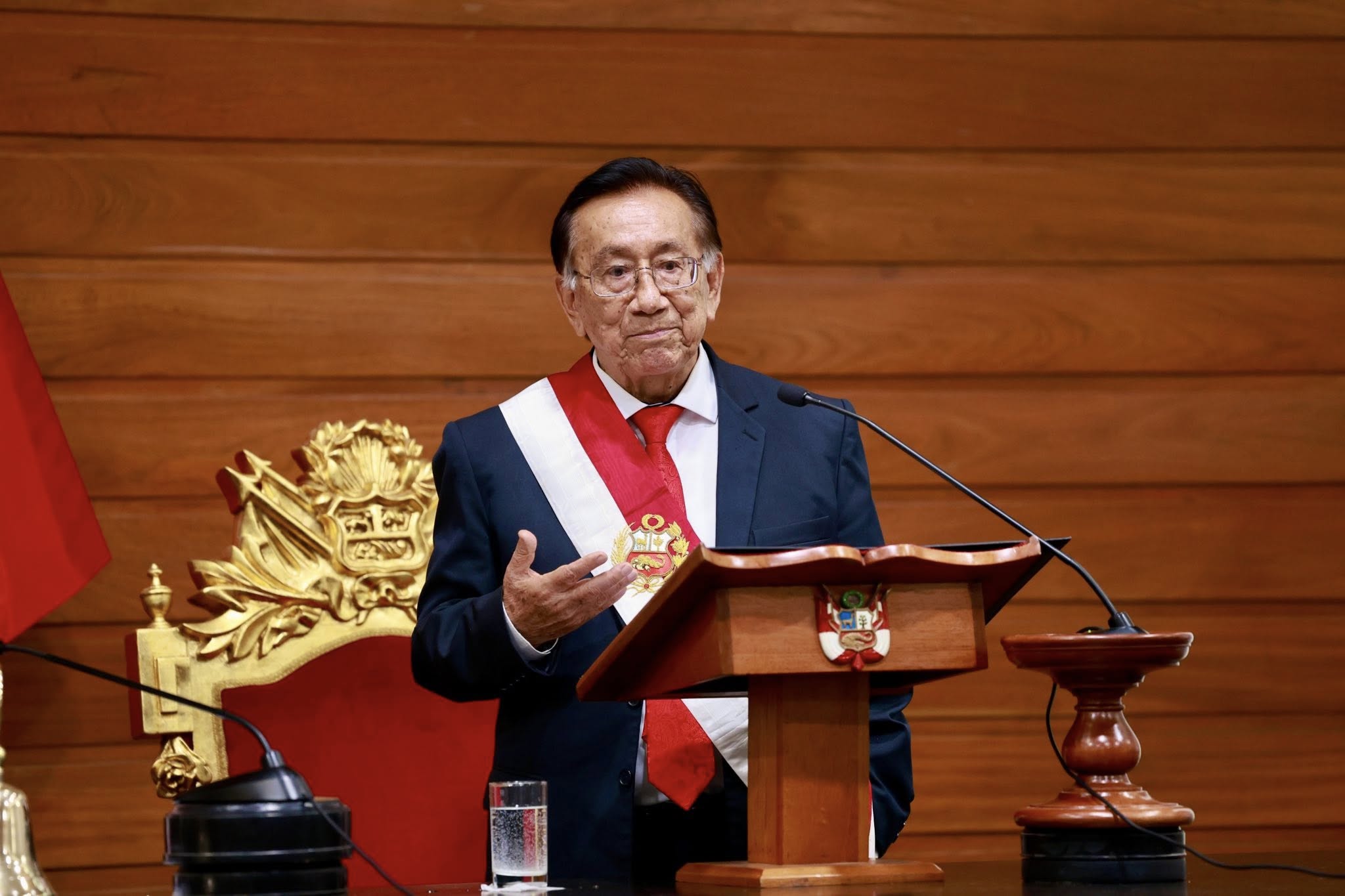 Papelón de presidente José María Balcázar