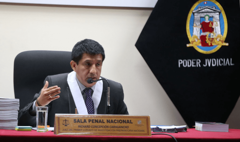 Juez Carhuancho con la soga al cuello