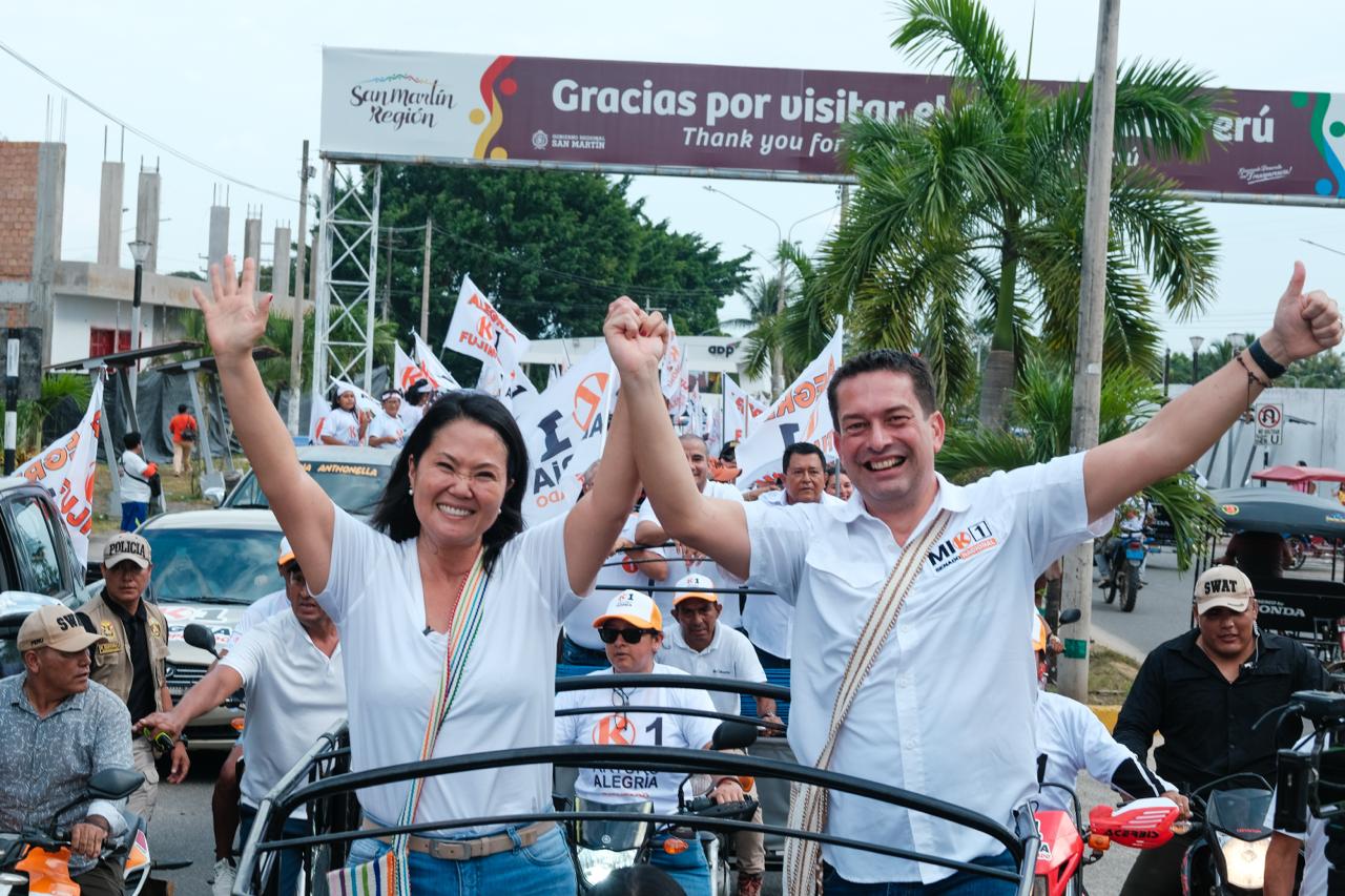 Keiko replicará modelo de Alberto Fujimori para derrotar el crimen
