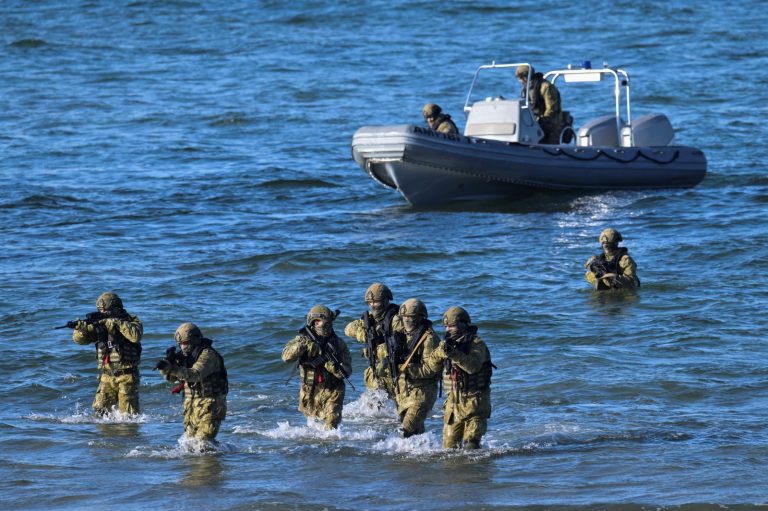 La OTAN practicó un desembarco en la zona del Báltico