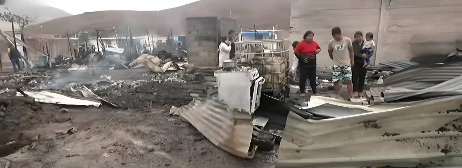 Traficantes incendian 30 casas en Pucusana