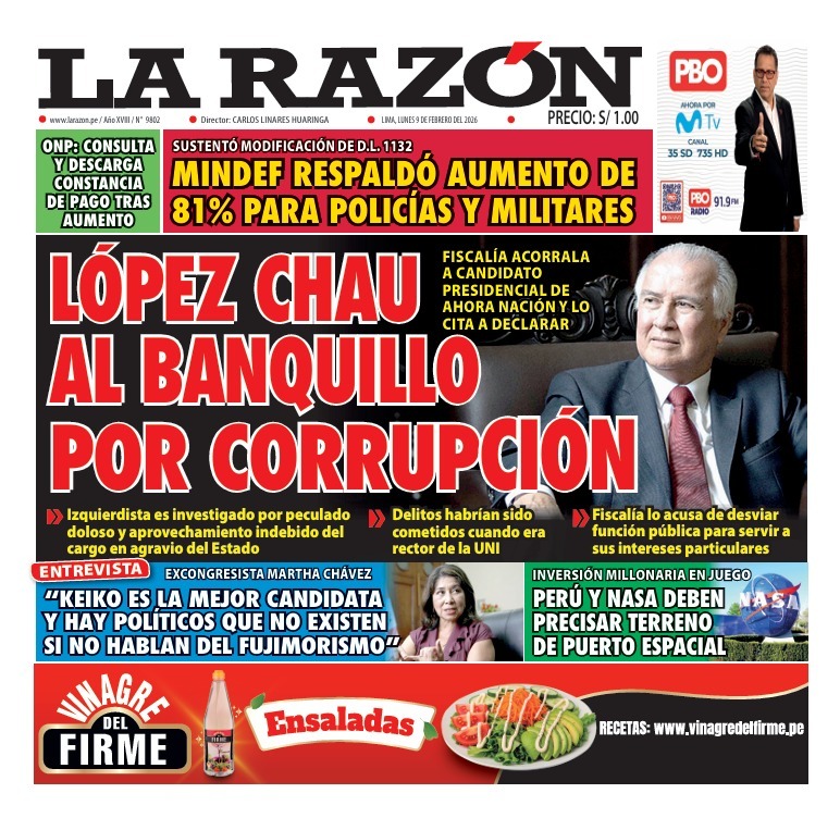 Ediciones Impresas 9/02/26