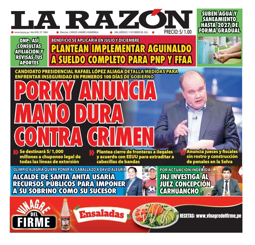 Ediciones Impresas 11/02/26