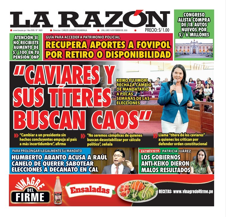 Ediciones Impresas 16/02/26