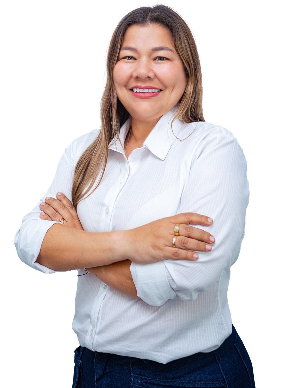 Carolina Mannucci es coordinadora política  en distrito de San Miguel