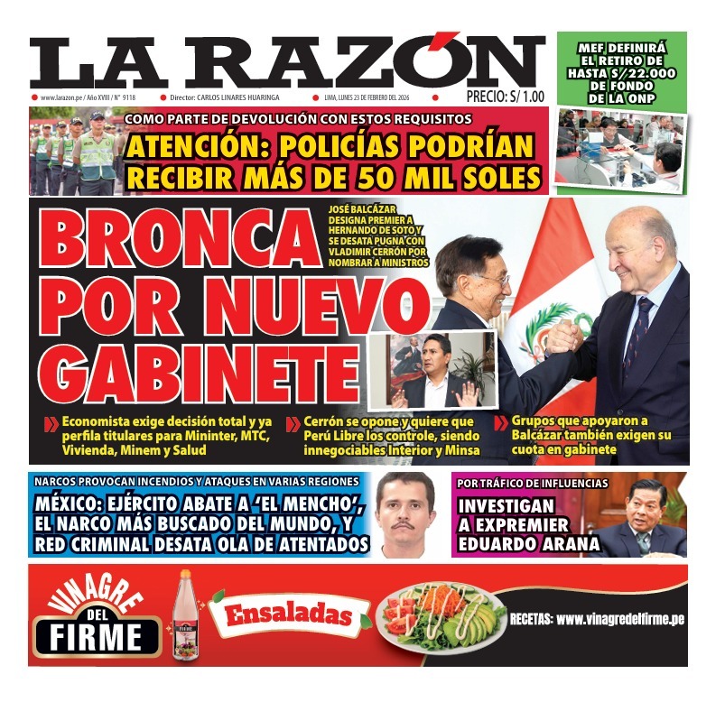 Ediciones Impresas 23/02/26