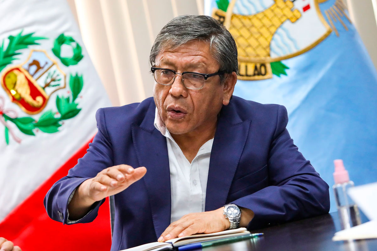 Ciro Castillo retoma funciones como gobernador regional del Callao